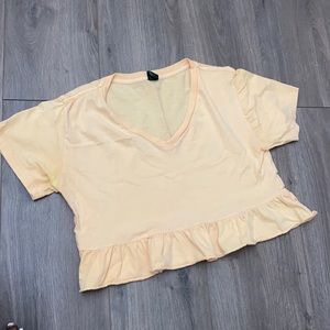 Yellow Cop Top